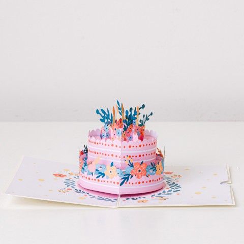Birthday Cake 3D Card