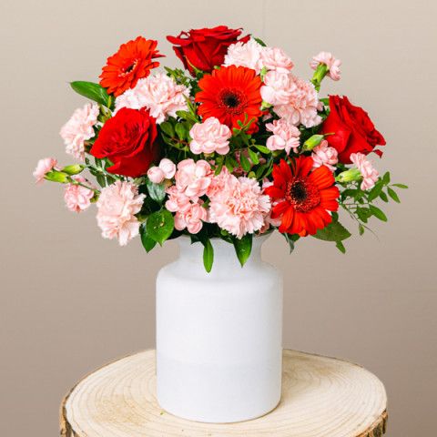 Product photo for Soulmate Love: Roses and Gerberas